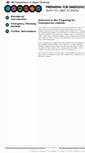 Mobile Screenshot of preparingforemergencies.co.uk